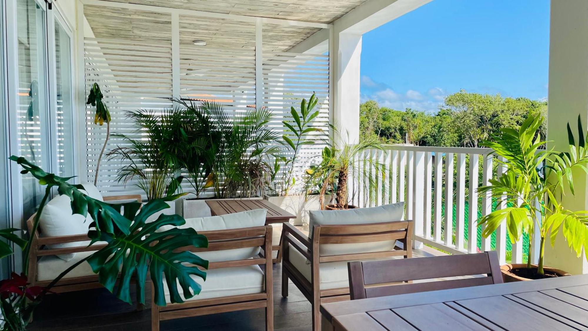 Cozy Terrace @ Blue House Apartment Puerto Aventuras Exterior photo